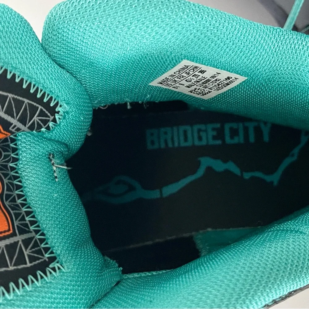 *SOLD*Adidas Crazy 8 Kobe Bryant Grey Teal Black Sneaker Shoe Sz 9.5 - Picture 9 of 12